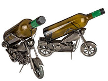 ootb Portabottiglie in Metallo, Motocicletta III, ca. 31 x 17 cm