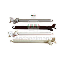 Coppia BRACCETTI per Tenda da Sole A Caduta in Alluminio da 50 CM Vari Colori (Avorio)