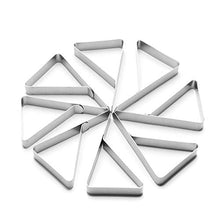 DaMohony, clip per tovaglia in acciaio inox, 12 pezzi