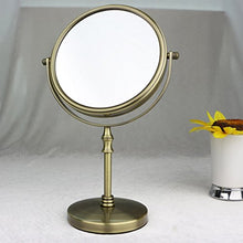 JXXDDQ Dressing Specchio di Trucco Desktop Mirror Specchio di Bellezza Doppio Specchio Specchio Portatile Retro Zoom Specchio Europea