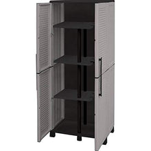 Terry JBlack 368 Armadio, 163.5 x 37,5 x 68 cm, Grigio
