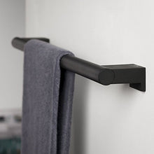 Tiger Bold Portasciugamani, Acciaio Inox, Nero, 60 x 3,9 x 8,3 cm