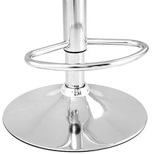 Sgabelli da Bar Set di 1 Set Nero con Schienale, sedie da Bar Regolabili in Altezza Girevole a 360 ° per Bar da Colazione, bancone, Cucina e sgabelli da Bar (Giallo)