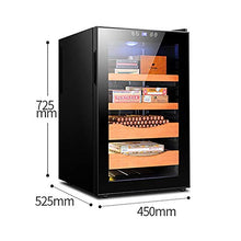 Cigar Humidor elettronico Cabinet Temperatura costante idratante Muto Risparmio energetico Legno di Cedro 400 Sigaro capacità LED Luce Fredda
