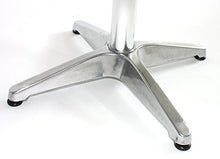 Tavolo bistro bar giardino M28 alluminio 60x60x70/110cm ~ da interni