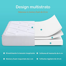 Amazon Basics - Materasso in memory foam “Superb”, 180 x 200 cm