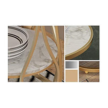 Comodini, Moderno, Metallo Fianco con Forte Portata for Camera da Letto, Studio, ECC (Color : B)