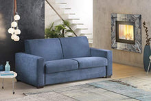 Casarreda Store Divano Letto 3 posti trasformabile MOD. Heaven con Rete elettrosaldata e Materasso H 17 cm