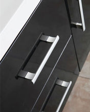 Simba Srl su Mobile Bagno ARREDO Bagno Malibu Nero 120 CM con Doppio LAVABO E RUBINETTI Inclusi