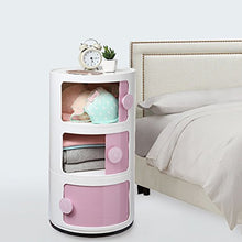 UMCCY Semplice plastica Libera Combinazione Locker con la Porta della Camera da Letto Bambini armadi del Comodino Snack Toy armadietto, 1, Due Verdi