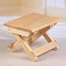 Luoshan Panca Pieghevole Pieghevole for Esterni Pine Panca Portatile for Esterni, Dimensioni: 19x24x17,8 cm