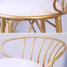 Zfggd Sgabello Alto da Bar Sgabello Imbottito Antiscivolo sfoderabile da Bar per la Colazione Bar da Cucina con Schienale, Bianco (Size : Sitting height65cm)
