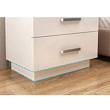 Comodino LHY- Cassettiera in legno massiccio, resistente, adatto per camera da letto, soggiorno, ecc. B