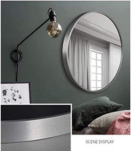 Specchio da Bagno Rotondo, vanità Montato a Parete Adatto per Camera da Letto (Size : 50cm)