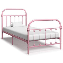 SKM Giroletto Rosa in Metallo 90x200 cm (17.1kg)
