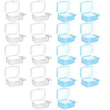 EXCEART 18Pcs Scatola Porta Pillole da Viaggio Custodia per Medicinali in Plastica Custodia per Dispenser di Farmaci Organizer Contenitori Vuoti Piccoli Oggetti per La Casa All'aperto Blu
