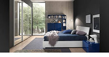 FELVER CASA & CO Letto Matrim. Egos con Cont. Bianco, Matrimoniale
