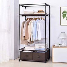 TWDYC Stile Giapponese Guardaroba Semplice Portatile ripostiglio Dotato Traspirante Rivestimento Tessuto, Facile da Montare e spostare