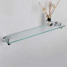 DNSJB mensole da bagno in Vetro, Doccia a Strato Singolo, da Utilizzare in camere da Letto, bagni e armadi 23.9 '' × 4.5 ''