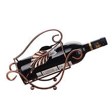 1yess Modern Retro Style Style Racks Vintage Wine Smagliatore Iron Bar Gabinetto Saving Space 8bayfa
