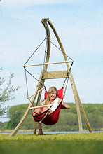 Amazonas Hammock AZ-2030520 Swinger Poltrona Sospesa Red, Rosso, 77x107x135 cm