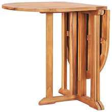 vidaXL Set da Pranzo da Giardino 5 pz Pieghevole in Massello di Teak