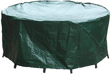 N / A Copre mobili da Giardino, Tavolo da Giardino, coperture Impermeabili, Robusto 420D Oxford Coperto Set Tabella di Patio di mobili da Giardino Rotondo, Diverse Misure,240x60.