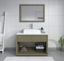 Badplaats B.V. Mobili da Bagno Atlas 110 cm Marrone - Armadio mobiletto lavabo Mobili Armadietto