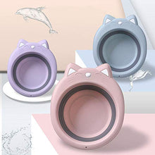 Bacino Pieghevole Forma Unica, lavabo per Bambini, Facile distinguere i Colori e Utilizzare, Appendere Lo stoccaggio