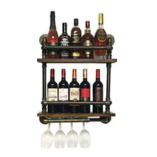 WaWeiY Portabottiglie per Vino in Ferro battuto