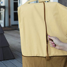 Nrkin Sacca Portaoggetti per Cuscino/Copertura Rettangolare per Esterni, Sacche Protettive con Cerniera per Maniglie, 115,5 35 50,8 Cm