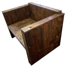 Rowick - Divano in legno per esterni, stile traversa, in legno, trattato per uso esterno