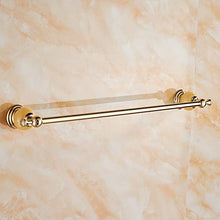 LCBLC Portasciugamani Portasciugamani Bagno Dorato Antico Pendente 60 Cm
