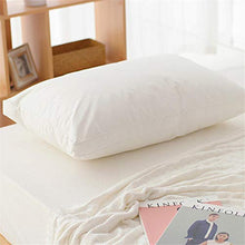 SSFPP Home Adult Anti-Mite Pillow Pillow Summer Single Antibacterial Pillow@48 * 74cm/Unilateral_White