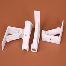 Wonque - Set di 8 clip per tovaglia in acciaio INOX a triangolo, con clip anti-spostamento