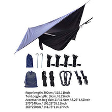 Funien Baldacchino a Vela, Amaca da Campeggio con parapioggia Resistente ai Raggi UV Resistente ai Raggi UV Tenda da Sole Leggera Tenda a Vela per Patio Esterno Giardino Cortile Spiaggia