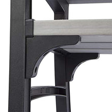 Keter - Montero Lounge Set in Duotech, Colore: Grafite/Grigio