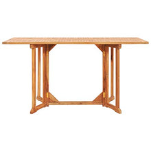 vidaXL - Tavolo da giardino pieghevole con farfalle, 150 x 90 x 75 cm