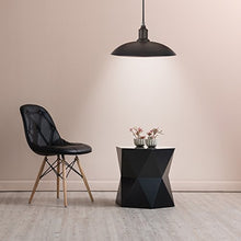 Smartwares Lampada a Sospensione Stile Industriale E27, 60 W, Nero, 32 x 32 x 8 cm