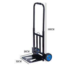 Carrello Portatile Pieghevole Pieghevole per Trolley (Dimensioni : 100 * 26 * 32cm)