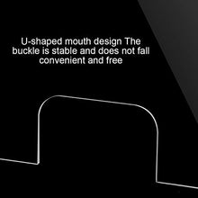 XER Schermo paravento di Sicurezza igienica Protettiva Shield Protection controsoffitto divisori barriera per Aula Tabella dell'ufficio,60 * 60cm