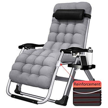 Sedie a Sdraio Zero Gravity Poltrona reclinabile con Cuscino e Porta Bicchiere, Giardino Patio Sdraio Sdraio for Heavy Persone, 330lbs di Supporto (Color : Style 2)