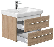 Mobile bagno con lavabo Villeroy & Boch Subway 2.0 65cm rovere chiaro
