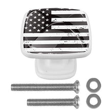 bandiera americana 4 PCS Pomelli per Porta, Pomolo per Mobile, Pomelli per Mobili con Viti, Maniglia per Armadietto, Pomelli per Porta, Pomelli per Cassetti per Porta, Armadio, Cassetto e Credenza