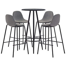 SKM Set da Bar 5 pz in Tessuto Grigio Talpa A