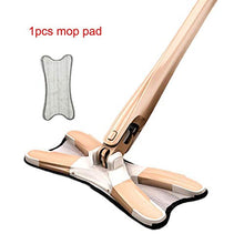 SSAYY Spray Mop Scopa per Pavimenti in Microfibra con Straccio di Ricambio in Panno Lavamani A Mani Libere Lavamani Piatto Estrusione Manuale per Pulizia Domestica
