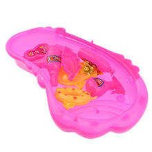 7pcs Set da Bagno con Vasca e Giochi Per Ragazze, Mobili Per Casa delle Bambole 1/6