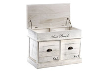 HoitoDeals - Sgabello con 2 cassetti, per casa e ufficio