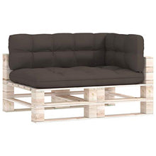 Buyounger Cuscini per Divani su Pallet 3 pz Grigio Talpa