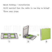 N/Z Daily Equipment Garden Compact Foldable Table And Chair Portable Folding Catering Camping Trestle Picnic Garden Patio BBQ Party Table C (Color : C)